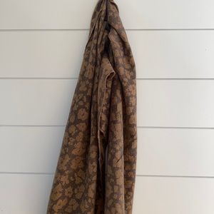 Leopard print Blanket scarf